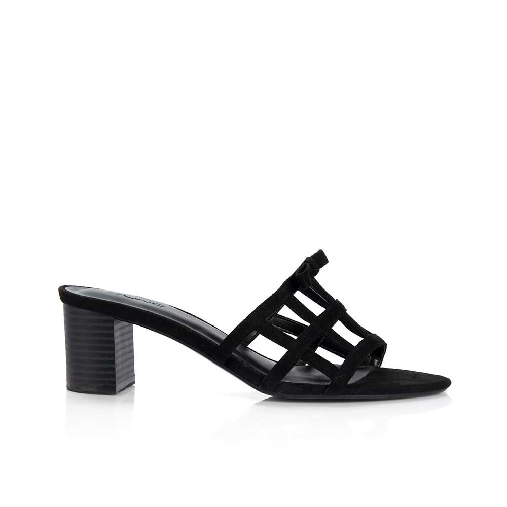 Guốc cao gót vuông 5cm quai đan SD05029