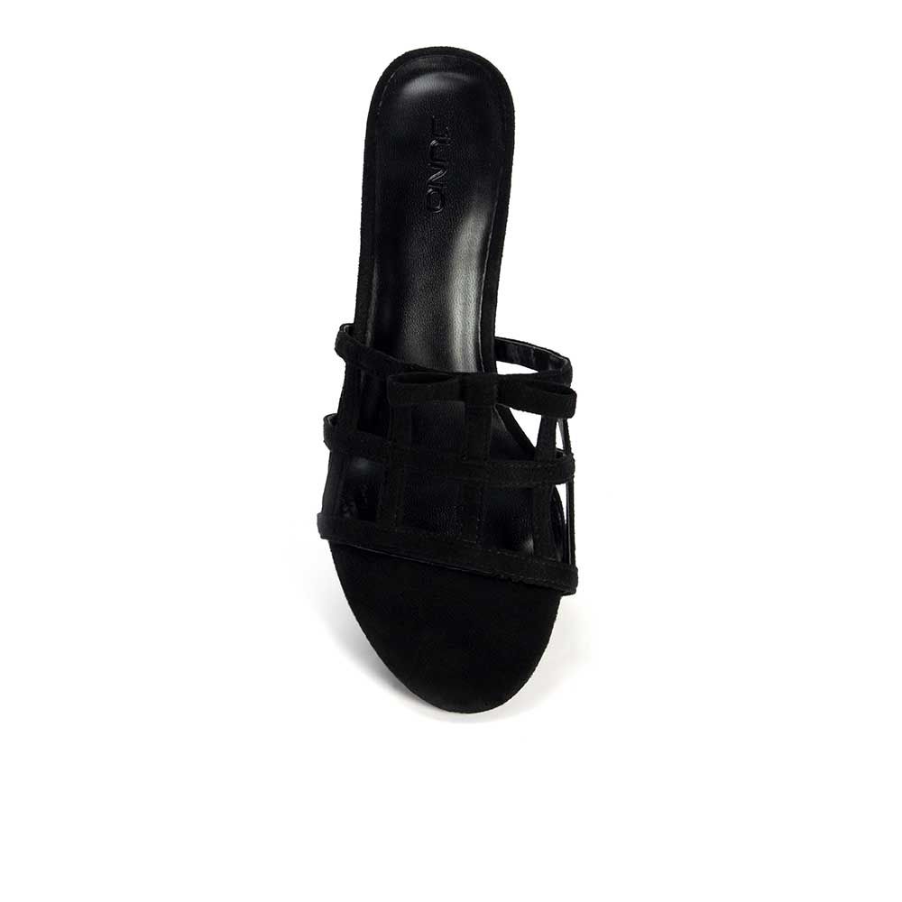 Guốc cao gót vuông 5cm quai đan SD05029