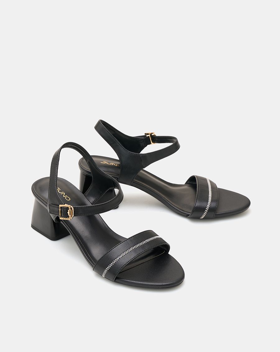Giày Sandal May Chỉ Zigzag