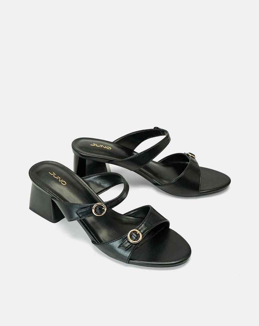 Giày Sandal Khóa Trang Trí Tròn