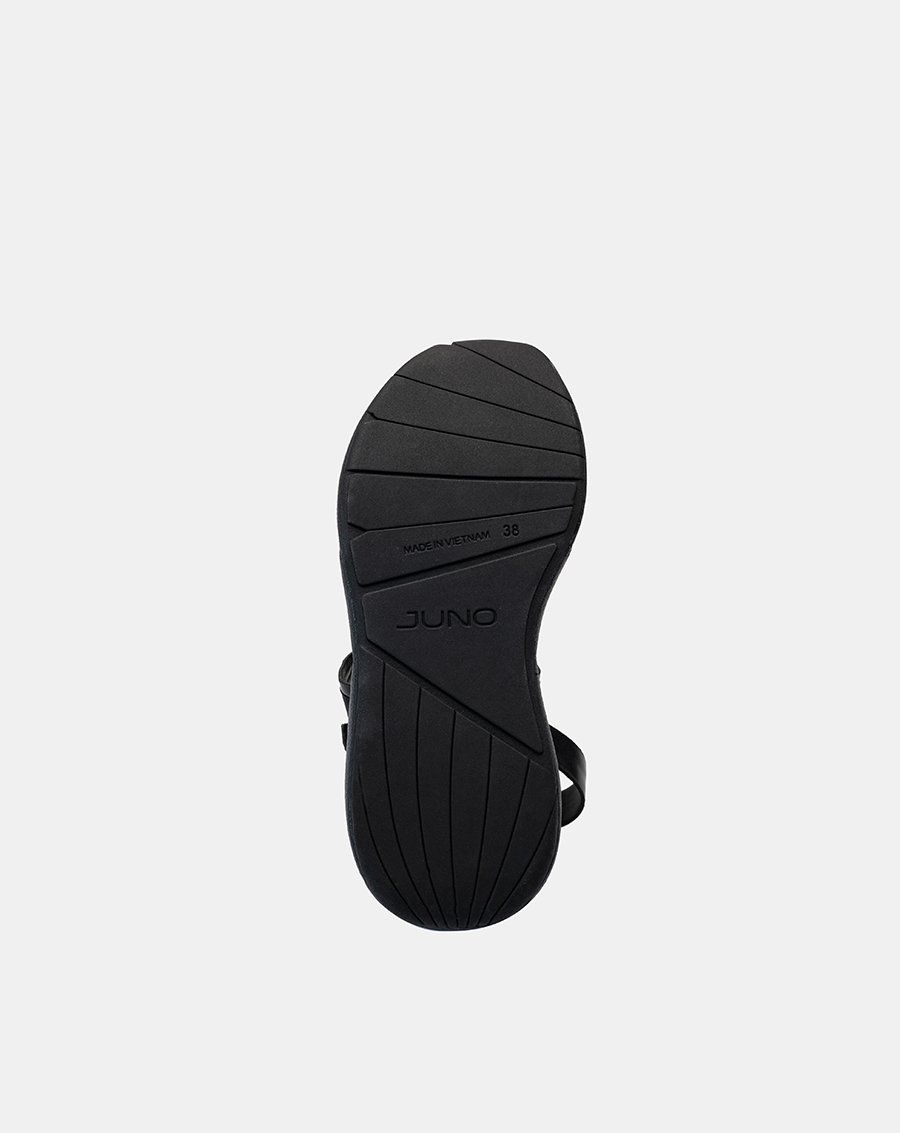Giày Sandal Đế Thể Thao Phối Khóa Trang Trí