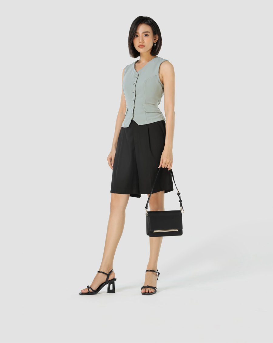 Giày sandal quai thắt nút
