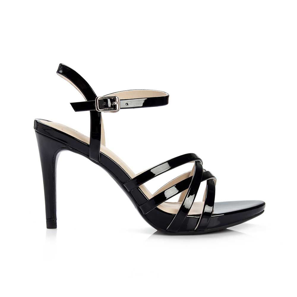 Giày xăng đan gót nhọn 9cm quai chéo SD09062
