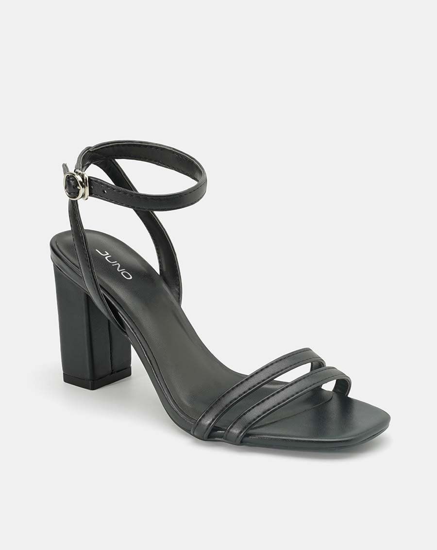 Giày sandal mũi vuông gót vuông