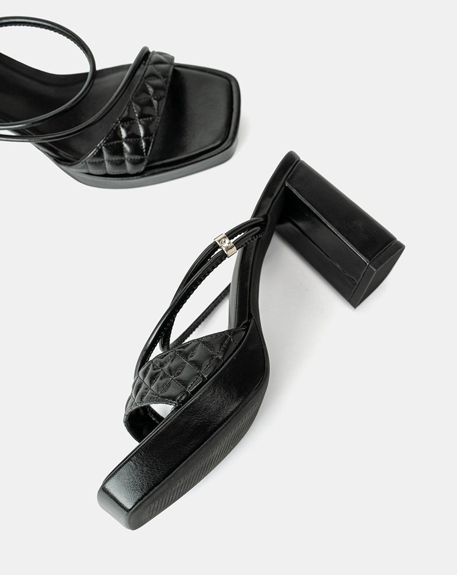 Giày Sandal Đế Đúp Quai Chần Bông