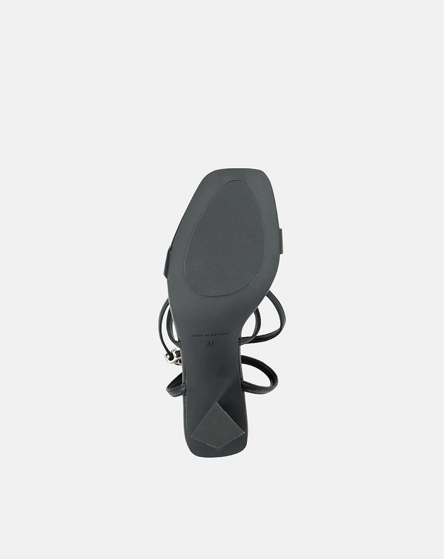Giày sandal gót sơn chuyển màu