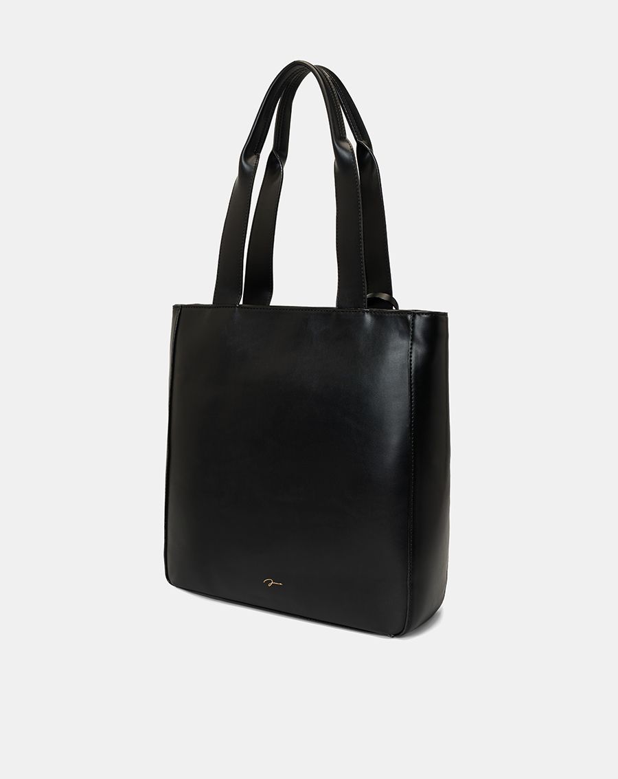 Túi Xách Lớn Tote Phối Túi Lưới Treo Charm Trang Trí