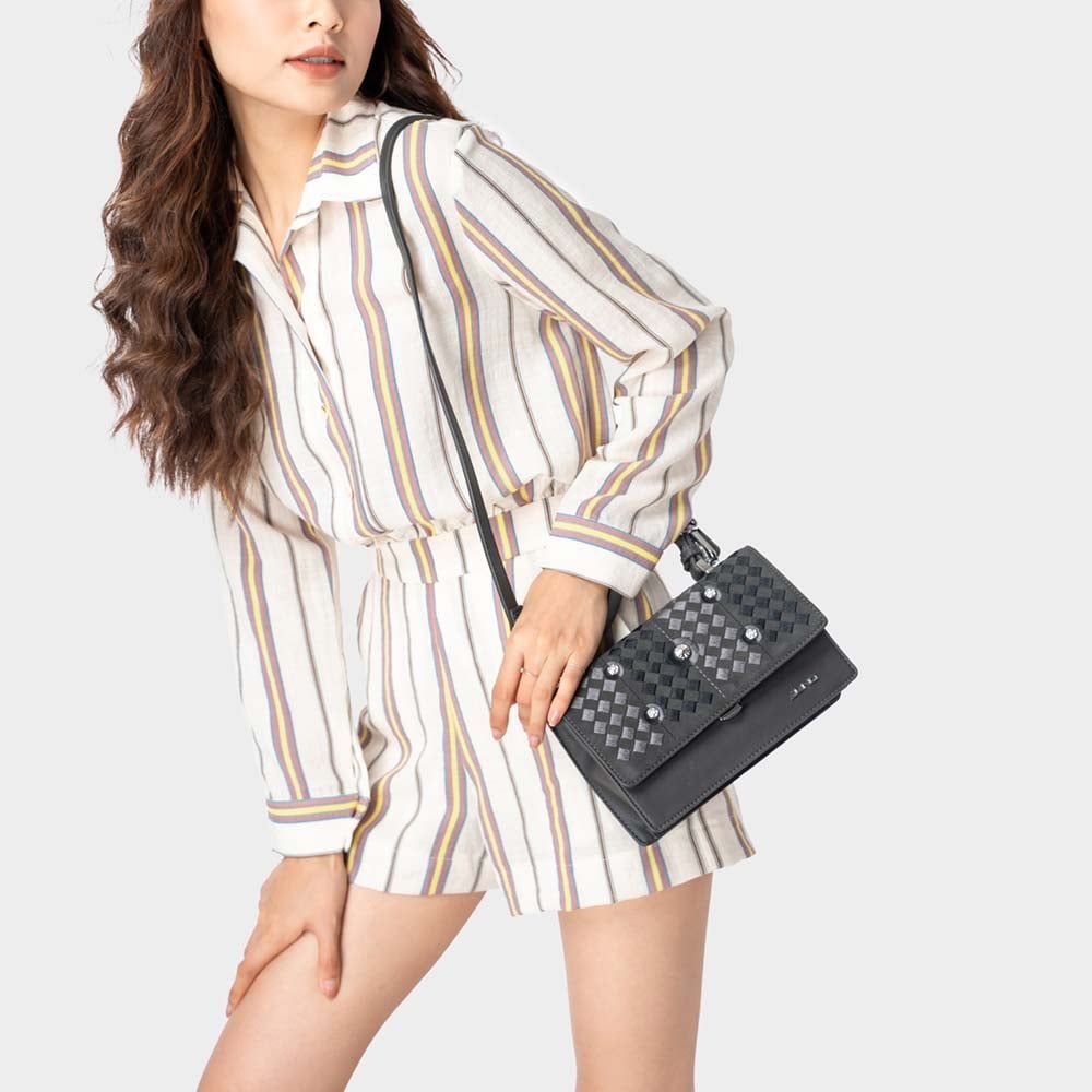 Túi xách nhỏ hoạ tiết đan caro TXN265