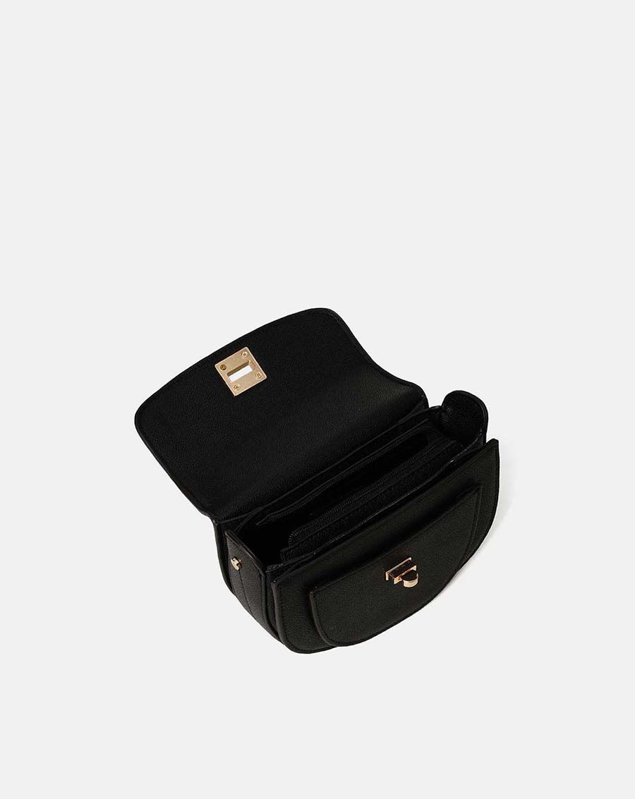 Túi xách nhỏ saddle có ngăn túi trước