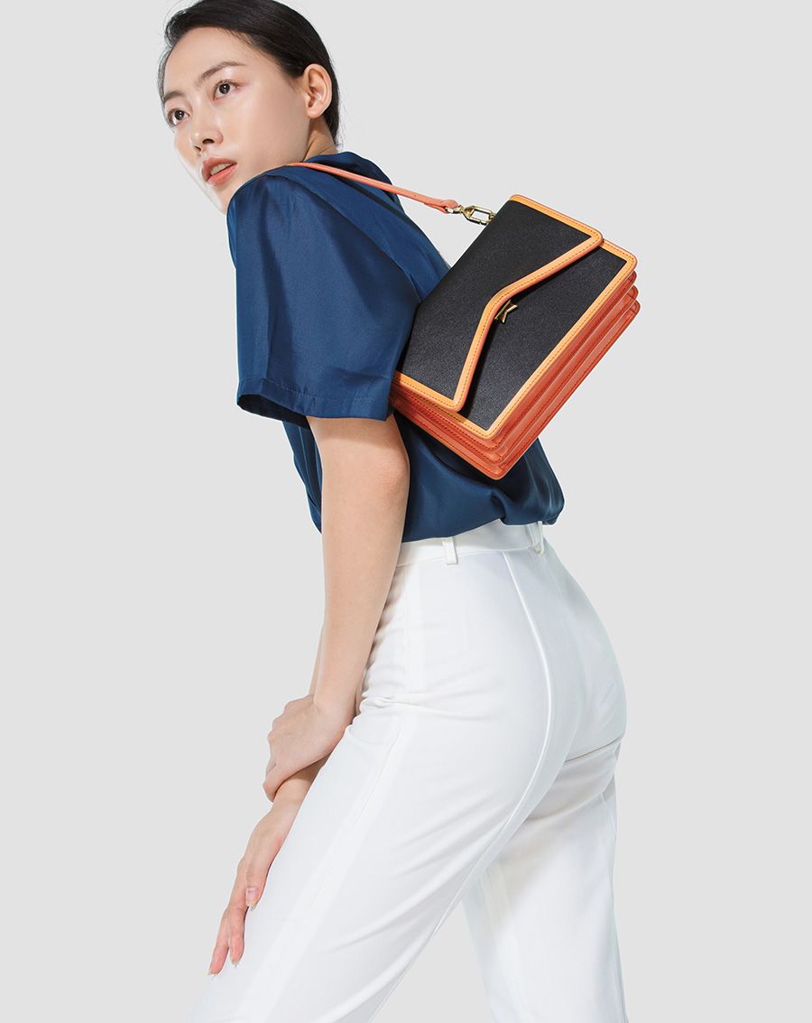 Túi xách nhỏ dáng accordion