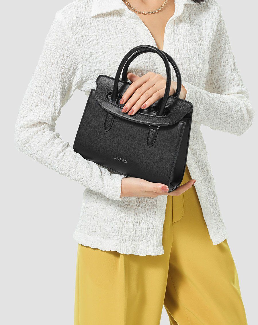 Túi xách nhỏ tote nhỏ nắp cách điệu