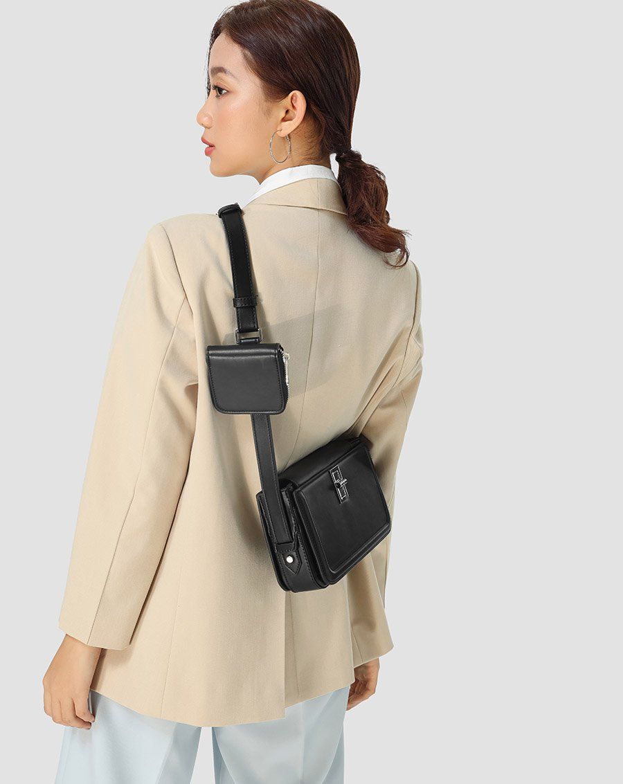 Túi xách nhỏ multi-bag nắp tuck-in