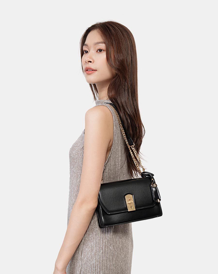 Túi Xách Nhỏ Đeo Vai Lock & Key