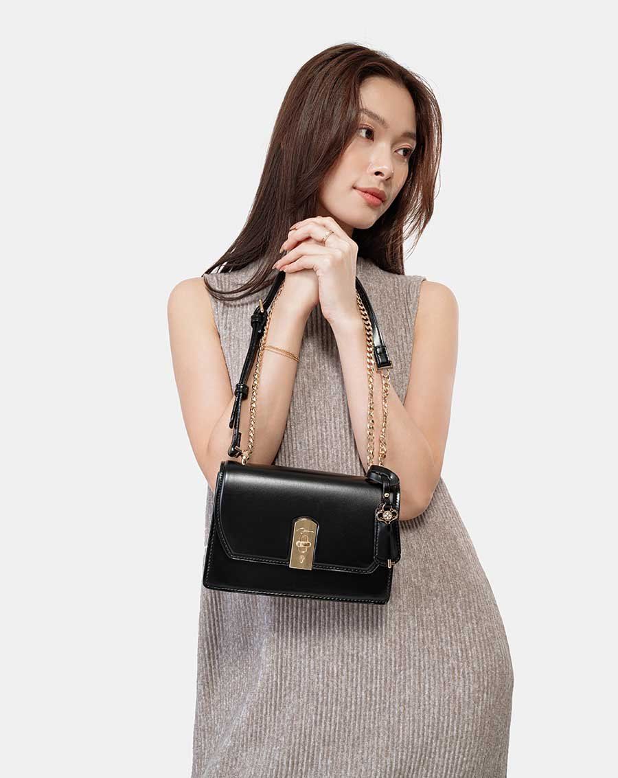 Túi Xách Nhỏ Đeo Vai Lock & Key