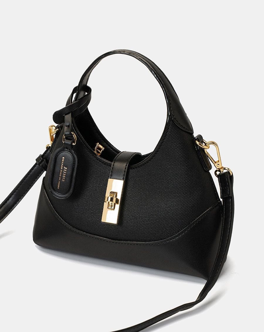 Túi Xách Nhỏ Buckle Flap Trang Trí Charm