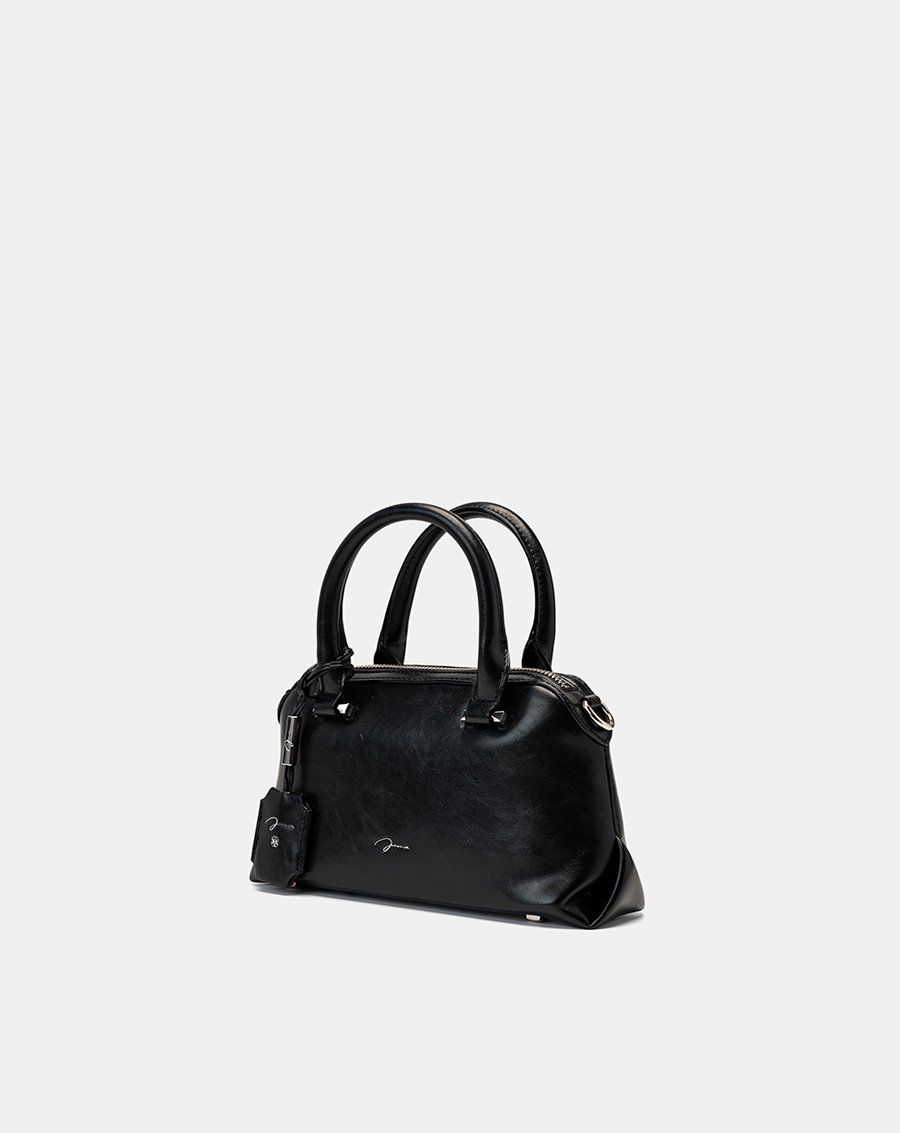 Túi Xách Nhỏ Top Handle Phối Charm