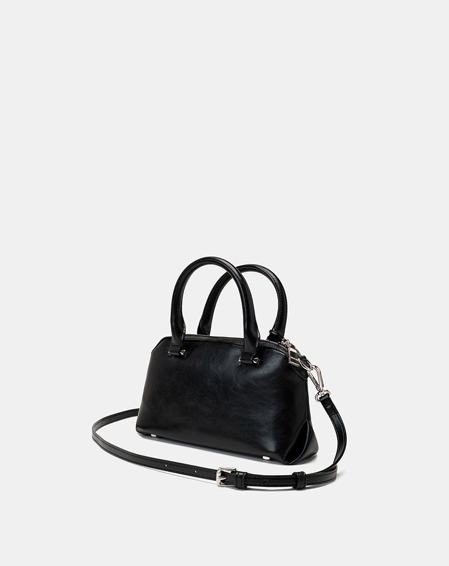 Túi Xách Nhỏ Top Handle Phối Charm