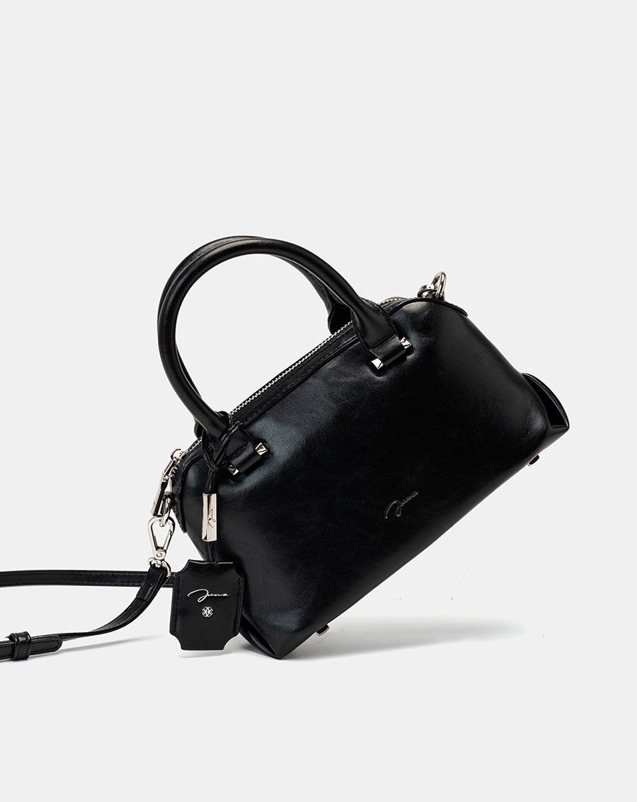 Túi Xách Nhỏ Top Handle Phối Charm