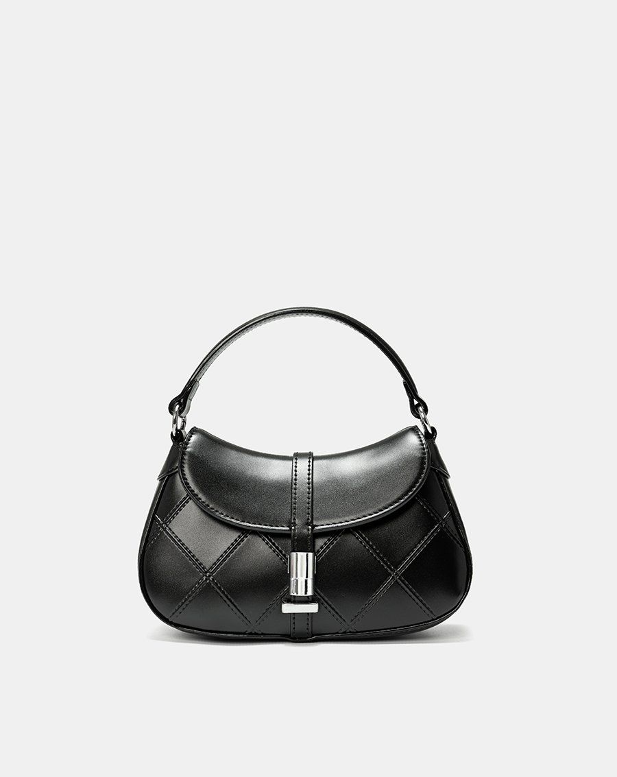 Túi Xách Nhỏ Top Handle Bag Phối Khoá Trang Trí