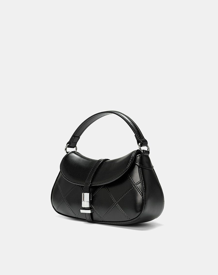Túi Xách Nhỏ Top Handle Bag Phối Khoá Trang Trí