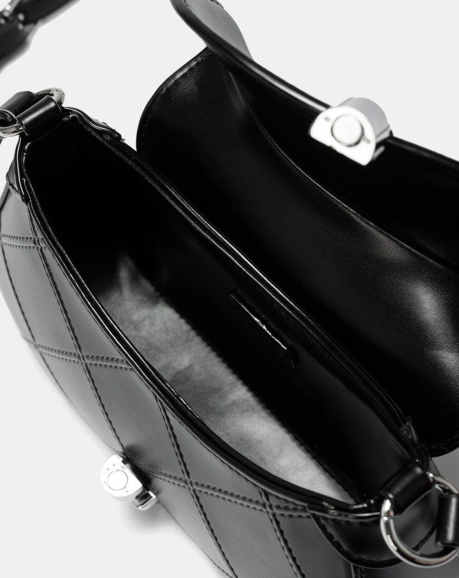 Túi Xách Nhỏ Top Handle Bag Phối Khoá Trang Trí