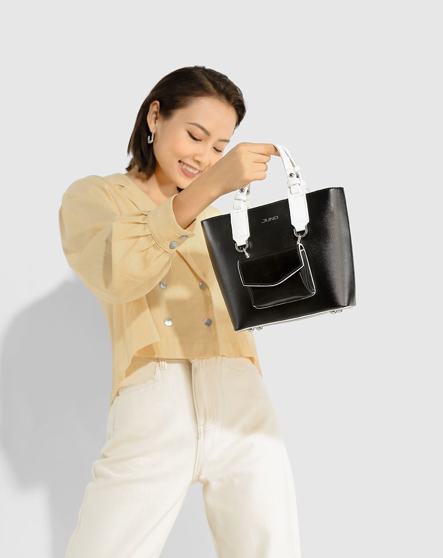 Túi xách trung tote double bag