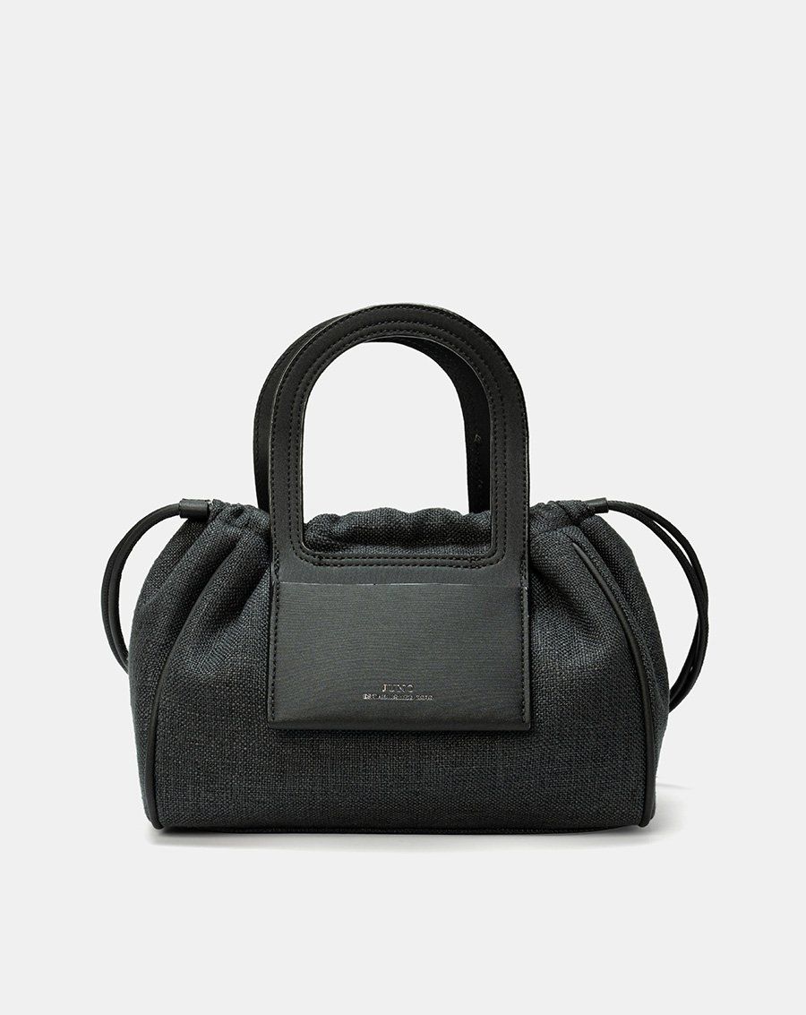 Túi Xách Trung Top Handle Bag Rút Dây