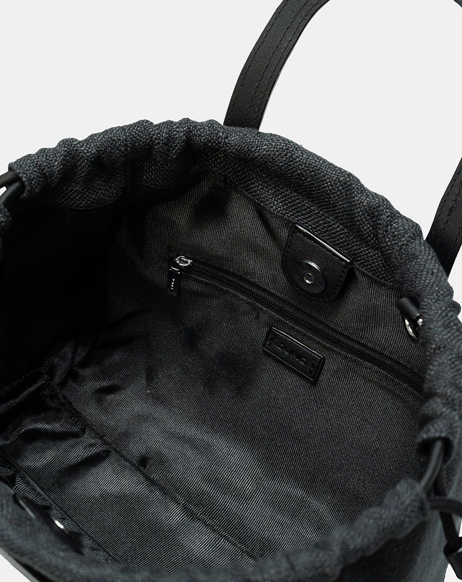 Túi Xách Trung Top Handle Bag Rút Dây