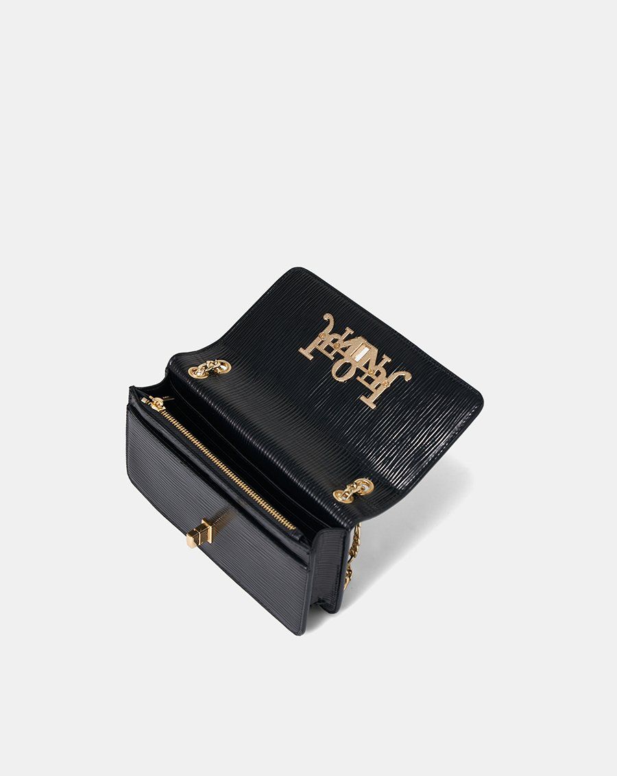 Ví Có Dây Đeo Trang Trí Khóa Logo Cách Điệu