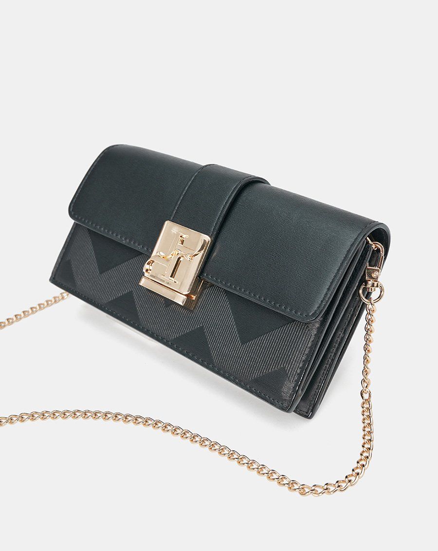 Ví Có Dây Đeo Dập Trang Trí