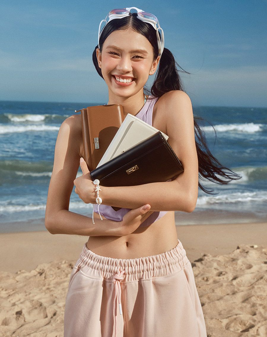 Ví Dài Nắp Gập