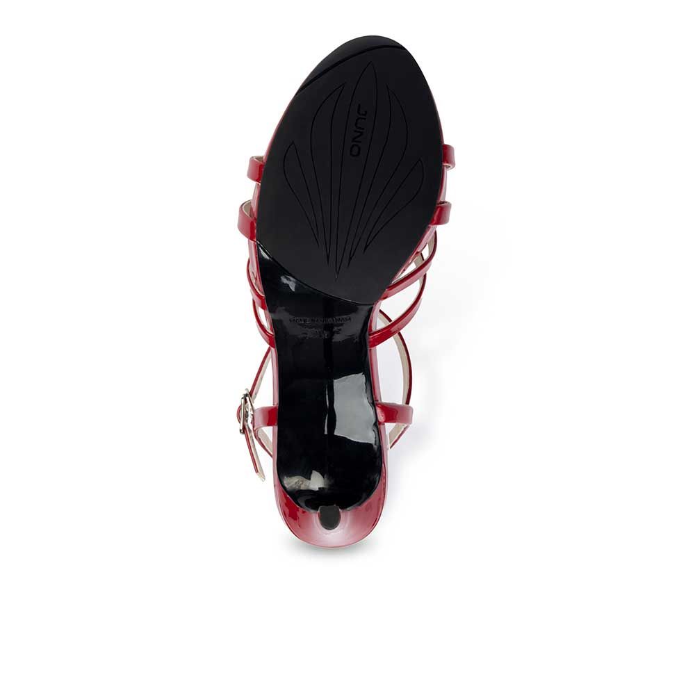 Giày xăng đan gót nhọn 9cm quai chéo SD09062