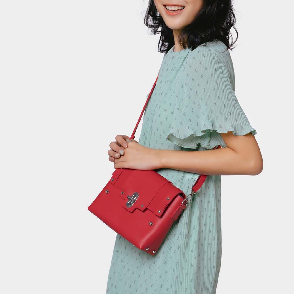 Túi vuông trang trí nơ xếp lớn TXN245