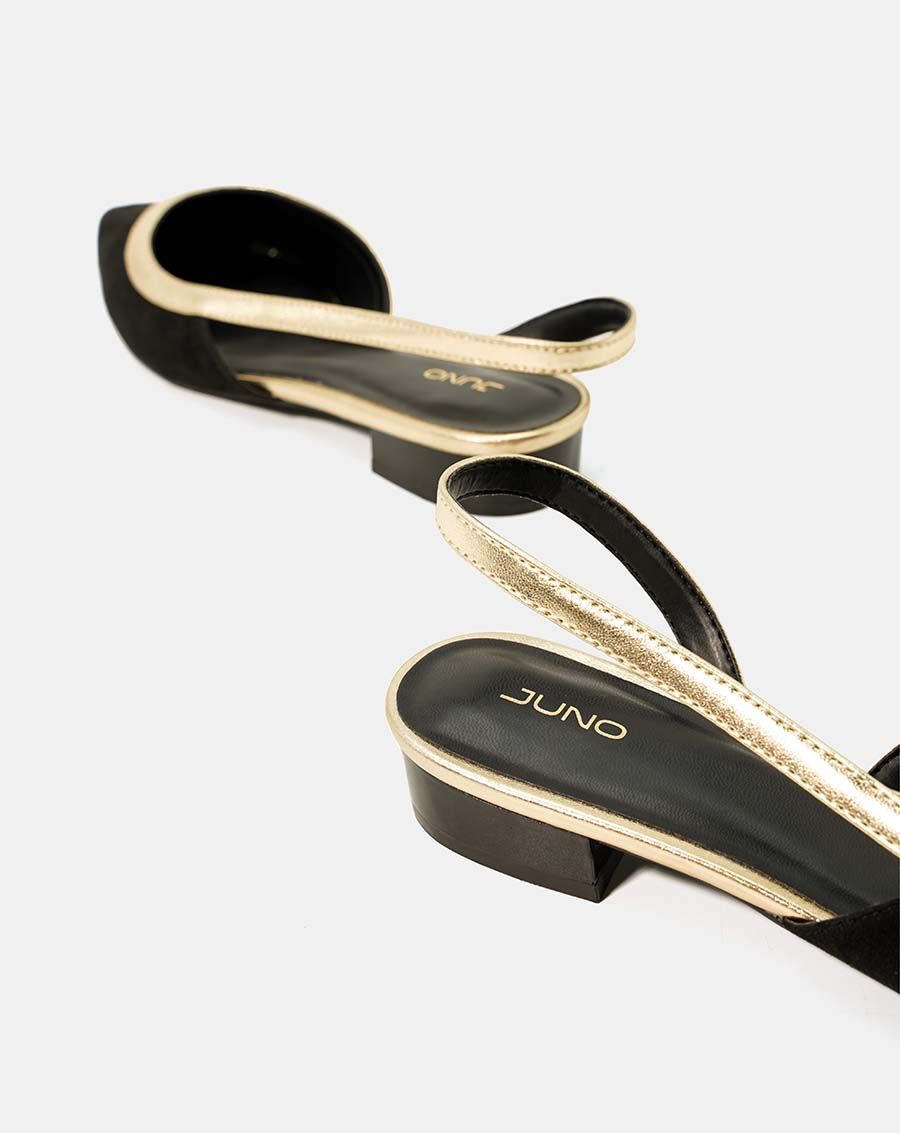 Giày búp bê mũi nhọn slingback