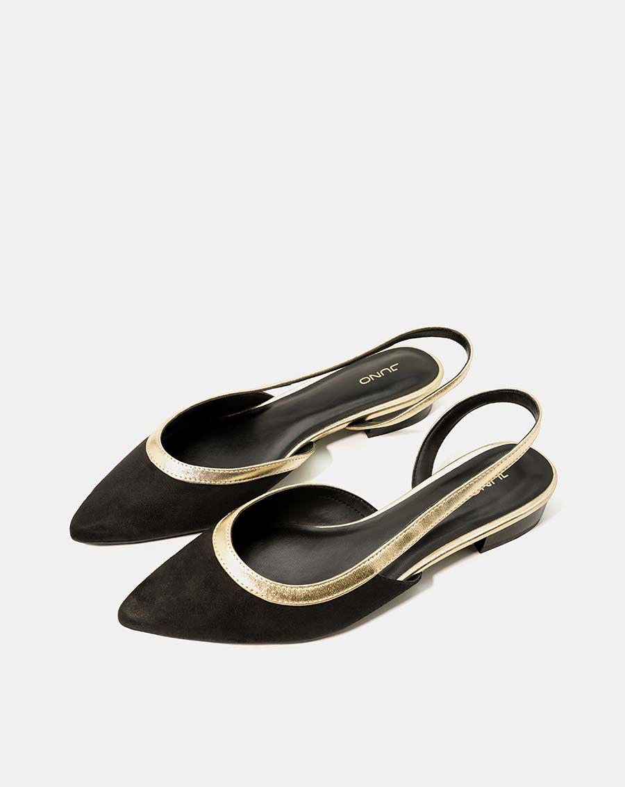 Giày búp bê mũi nhọn slingback
