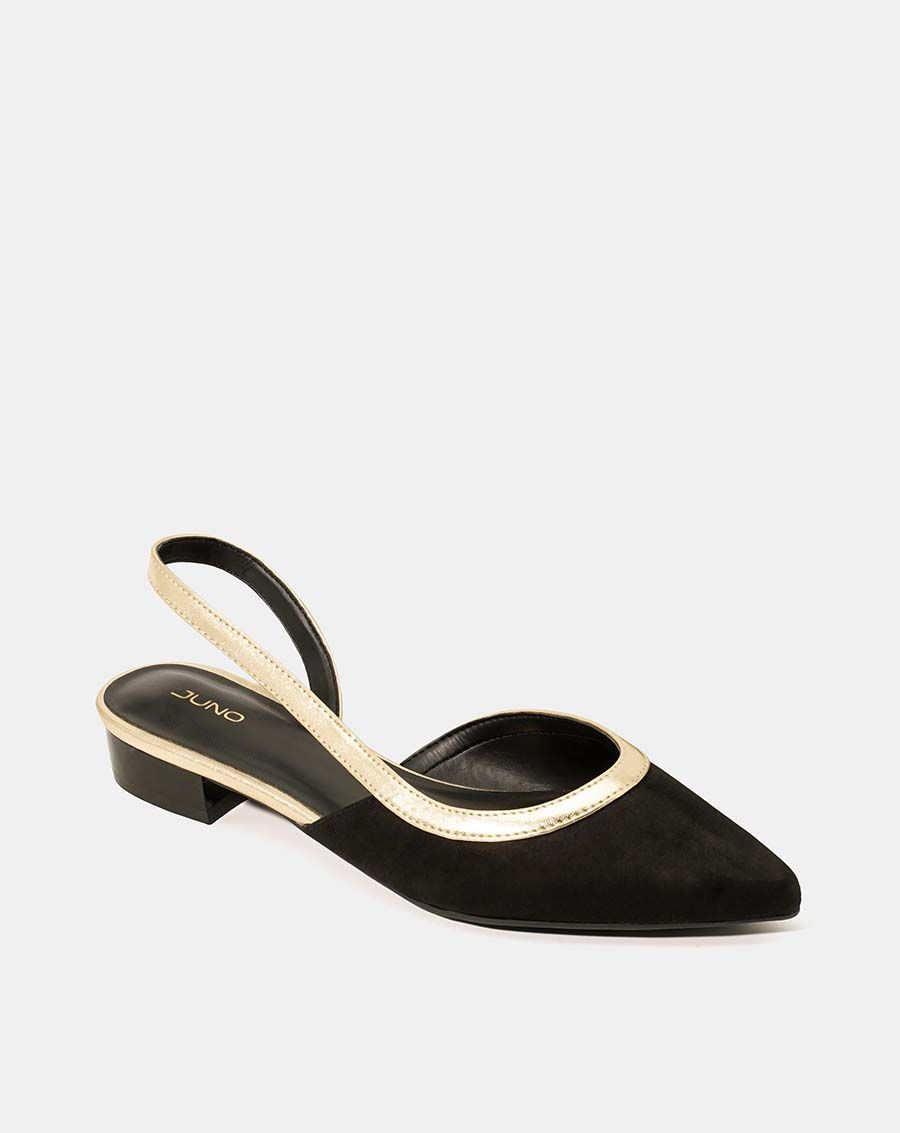 Giày búp bê mũi nhọn slingback
