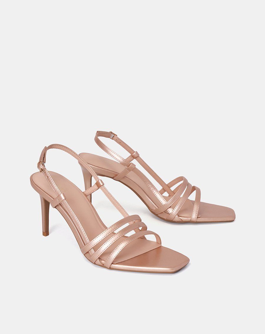 Giày Sandal 3 Dây Mảnh Quai Ngang