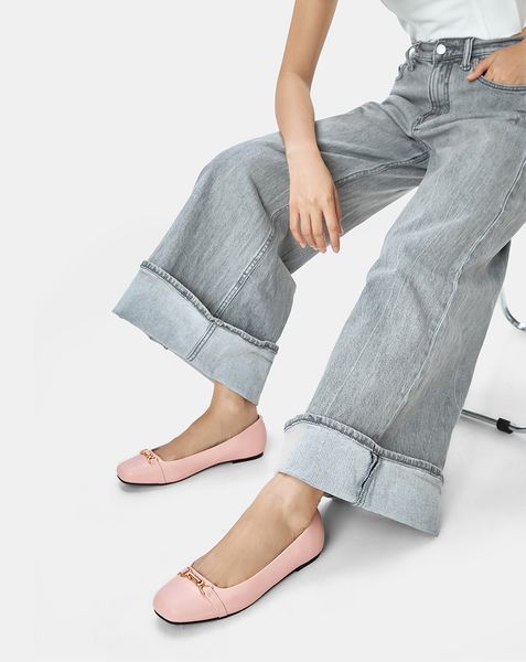 Giày Búp Bê Khoá Trang Trí Juno