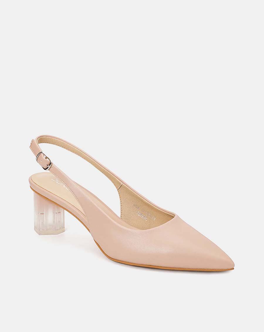 Giày cao gót slingback gót chuyển màu