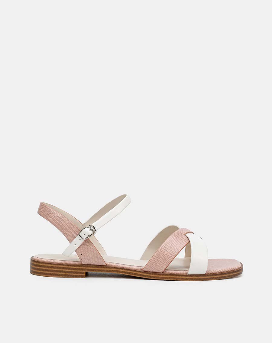 Giày sandal bệt quai chéo