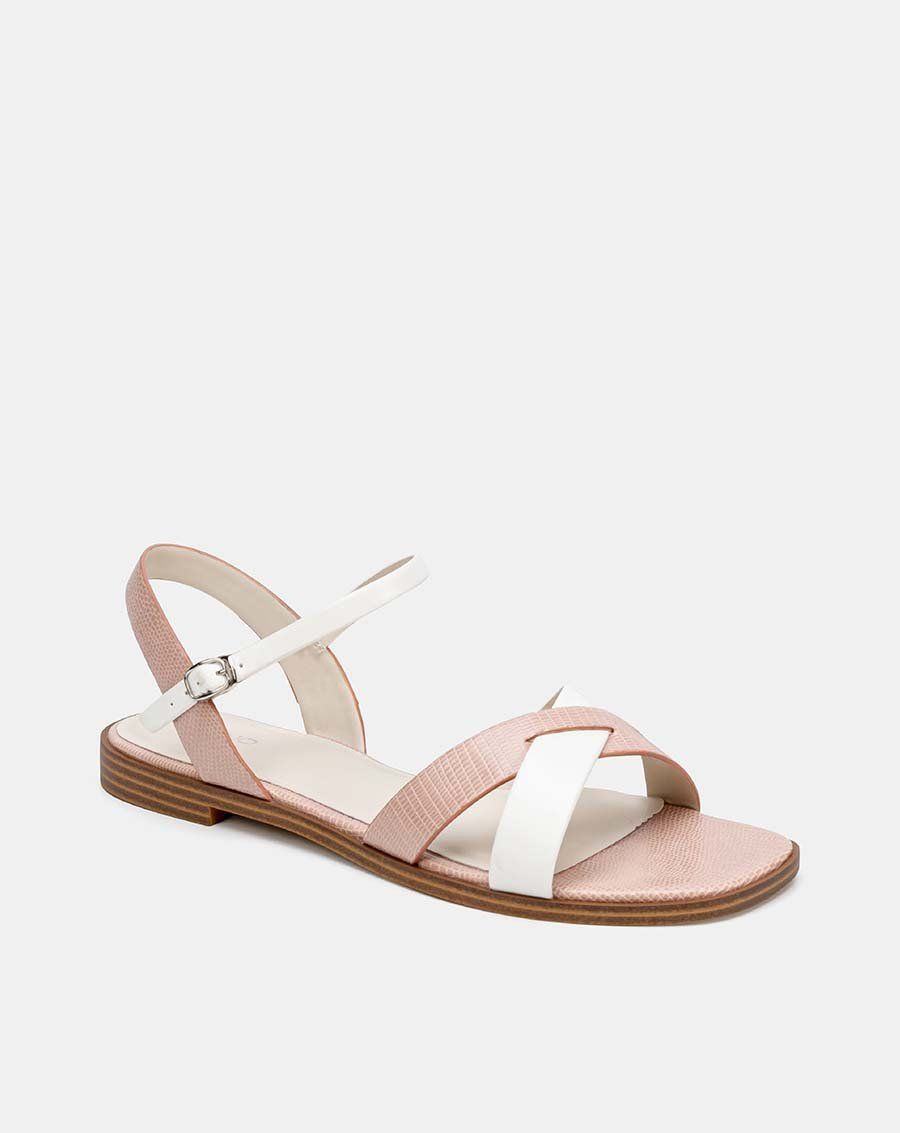 Giày sandal bệt quai chéo