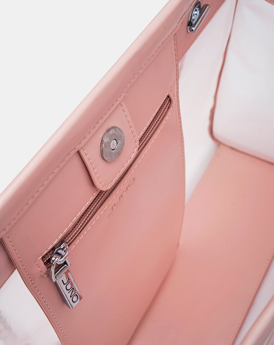 Túi Xách Lớn Tote Lưới Good Vibes Only