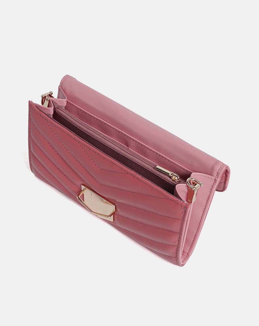 Túi xách nhỏ clutch chần bông