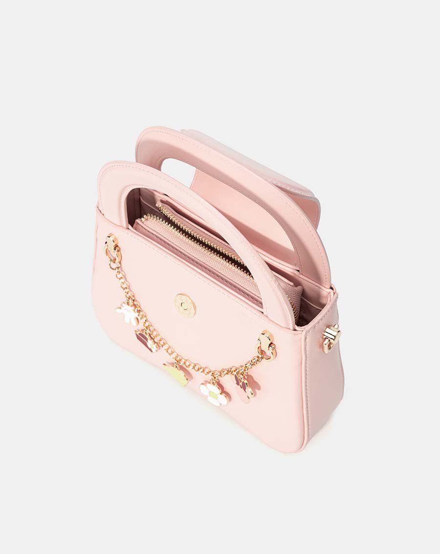 Túi xách nhỏ Minnie gắn charm minnie