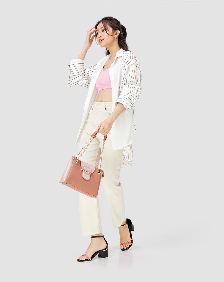 Túi xách nhỏ buckle flap