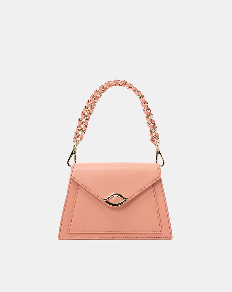 Túi xách nhỏ tay cầm xoắn khoá evil eye