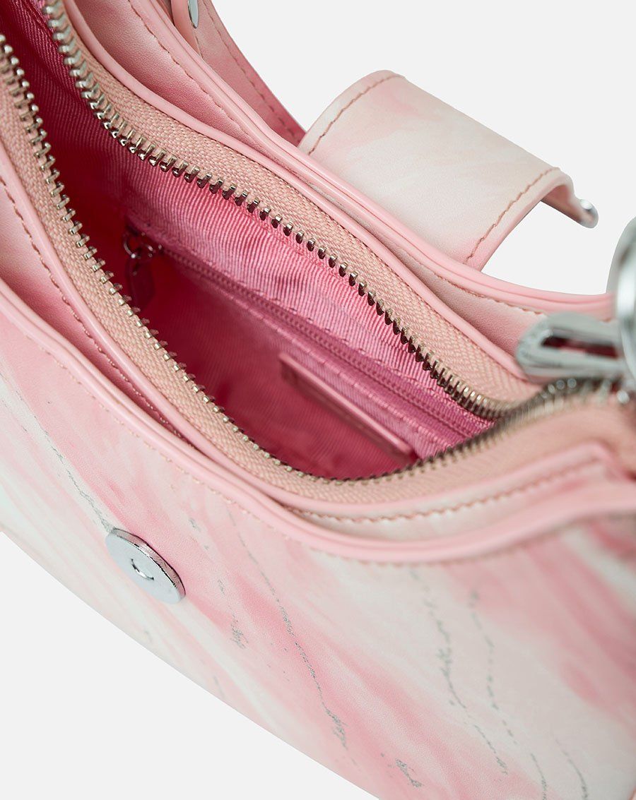 Túi Xách Nhỏ Hobo In Hoạ Tiết Chuyển Màu