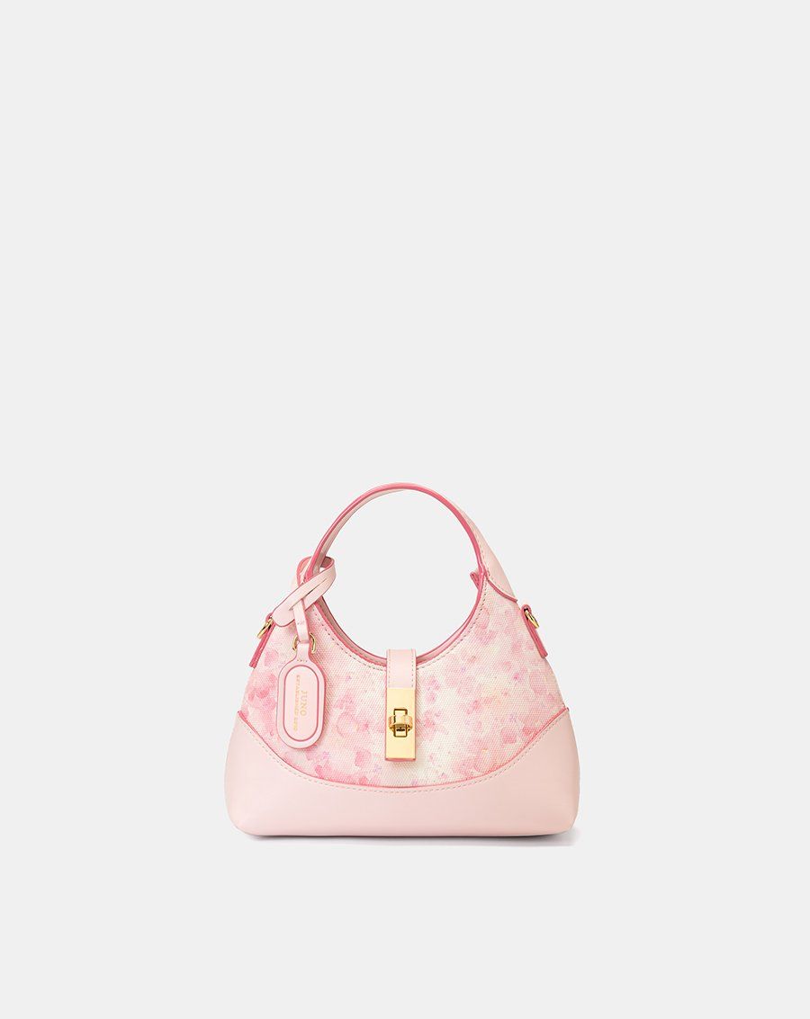 Túi Xách Nhỏ Buckle Flap Trang Trí Charm