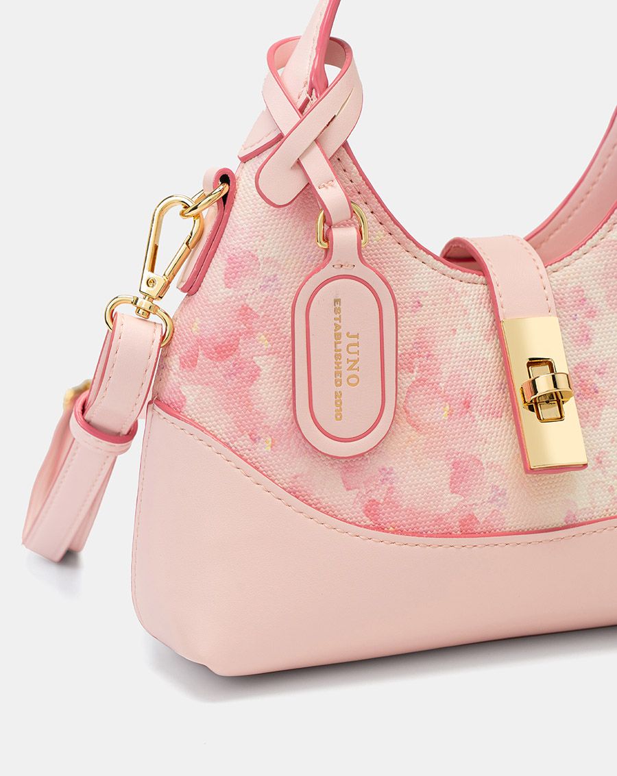 Túi Xách Nhỏ Buckle Flap Trang Trí Charm