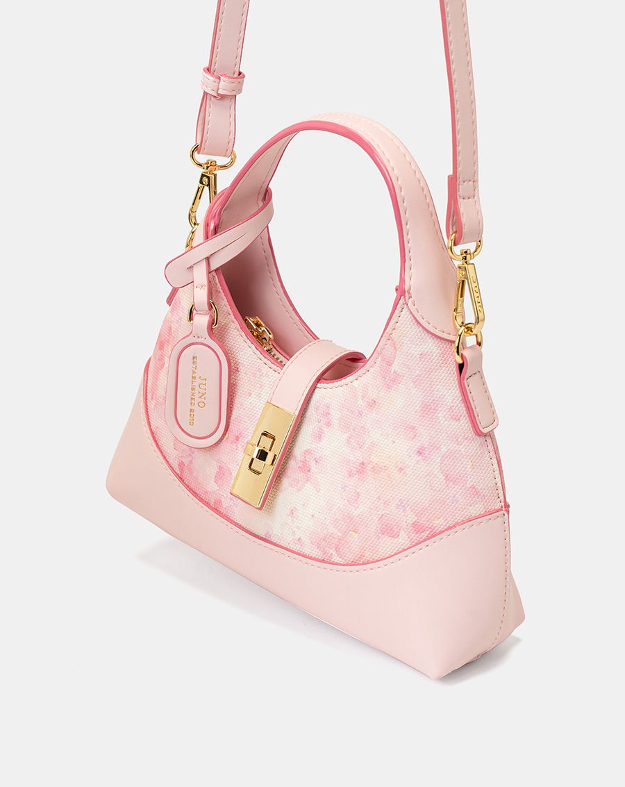 Túi Xách Nhỏ Buckle Flap Trang Trí Charm